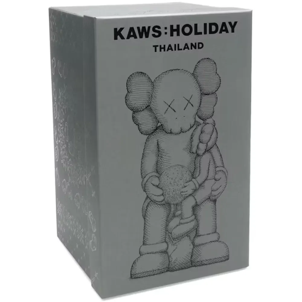 KAWS Holiday Thailand Vinyl Grey - Droper