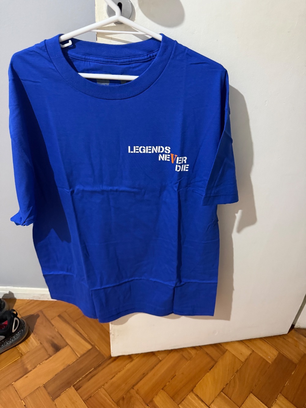 Camiseta Juice wrld Vlone butterfly azul