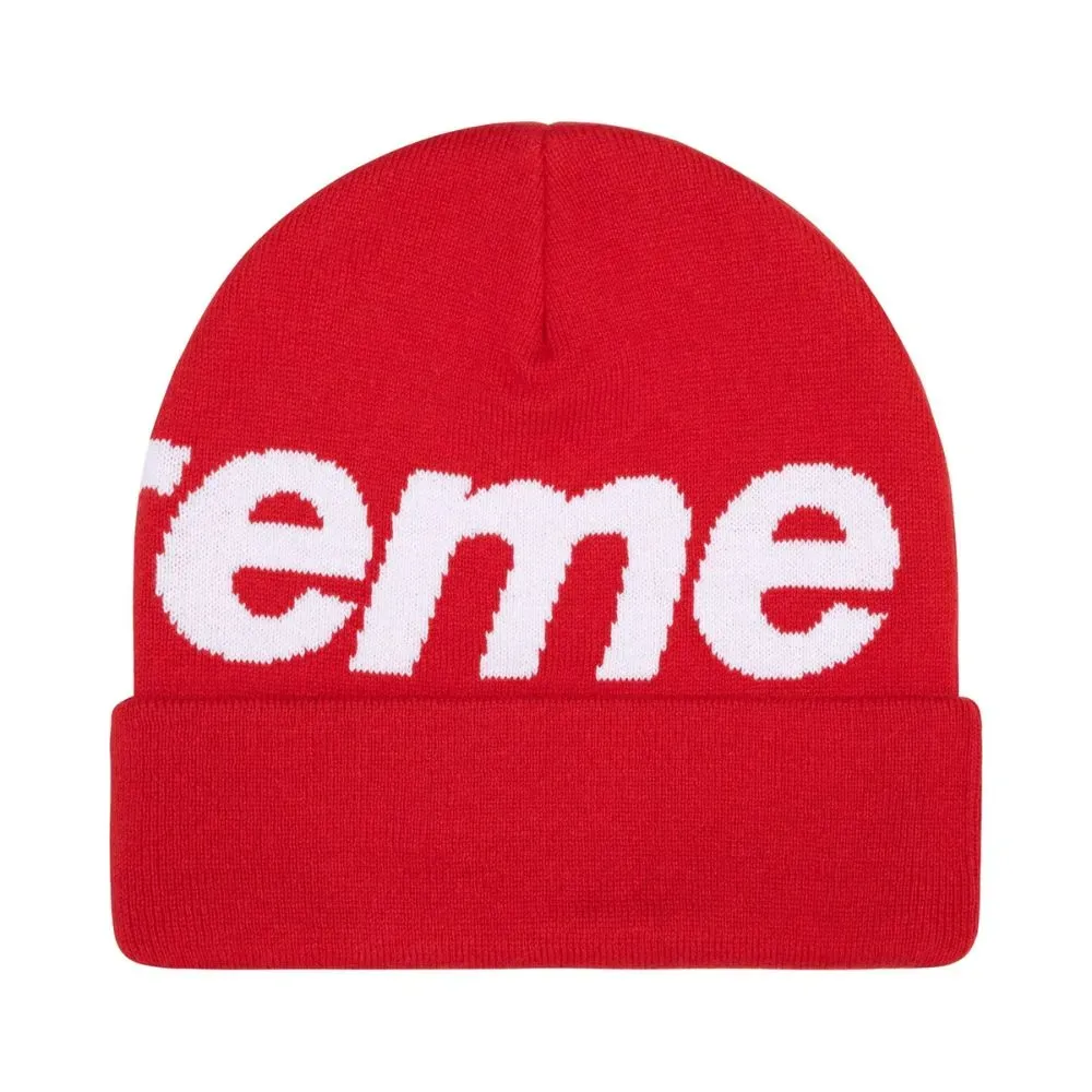 Touca Supreme Big Logo Red FW25-W18 - Droper