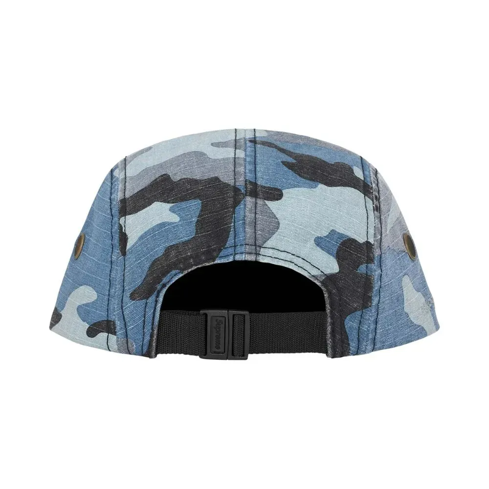 Boné Supreme Military Camp Blue Camo FW25-W18 - Droper