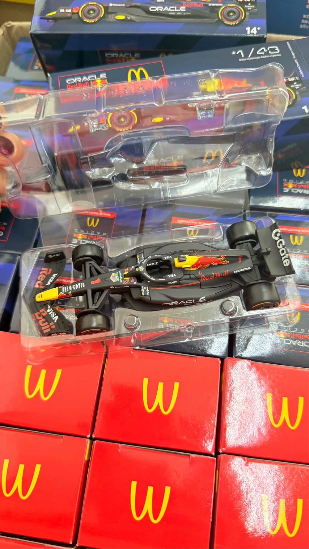 F1 x McDonald's Miniatura Oracle RedBull Racing 1/43