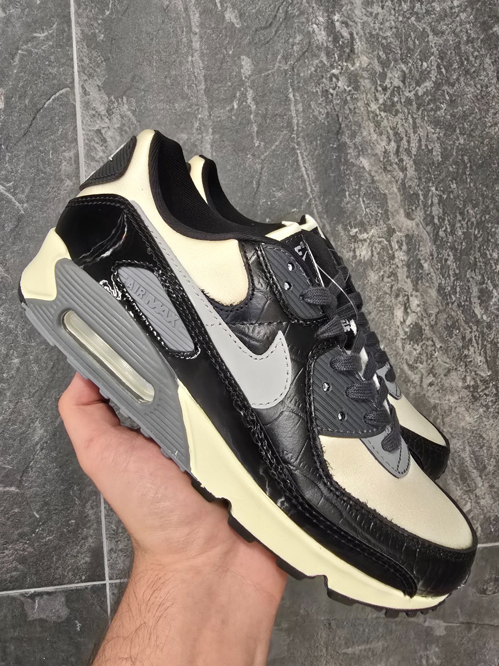 Nike Air Max 90 Coconut Milk Black — 38, Novo