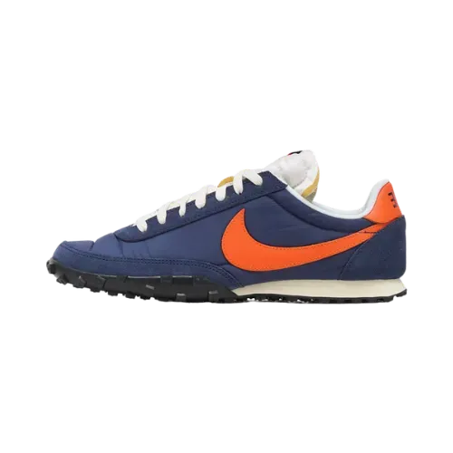 Nike Waffle Racer Midnight Navy Sail Coconut Milk Safety Orange