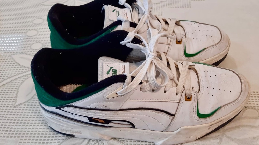 Puma Slipstream Bball White Archive Green