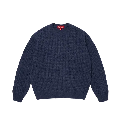 Sweater Supreme Angora Script Black FW25-W17 - Droper