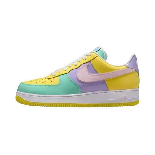 Nike Air Force 1 Low Easter Yellow Pulse Hydrangeas Emerald Rise Pink