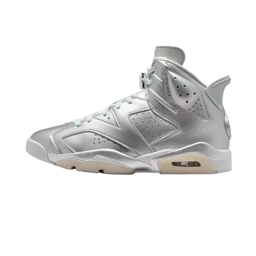 PSG x Air Jordan 6 Metallic Silver