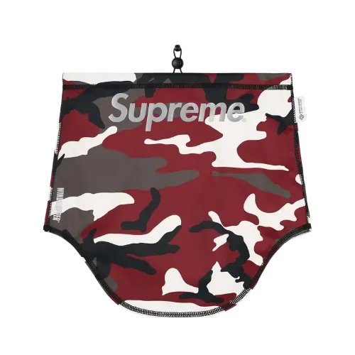 Neck Gaiter Supreme Windstopper Red Camo FW25-W19