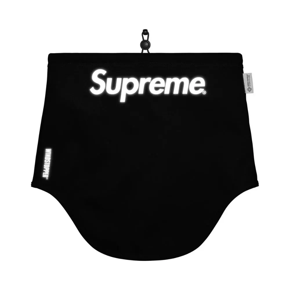 Neck Gaiter Supreme Windstopper Black FW25-W19 foto 2