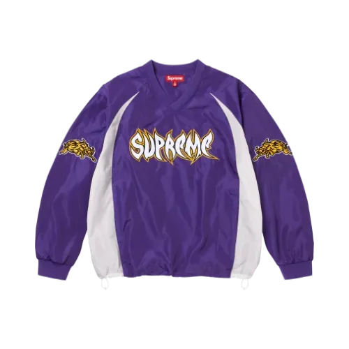 Crewneck Supreme Warthog Warm Up Pullover Purple FW25-W19