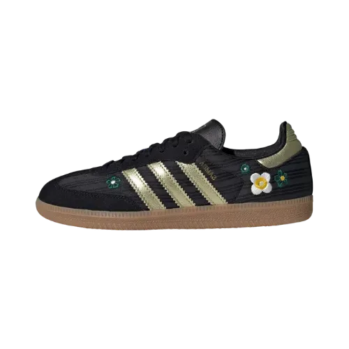 adidas Samba OG Core Black Gold Metallic Gum