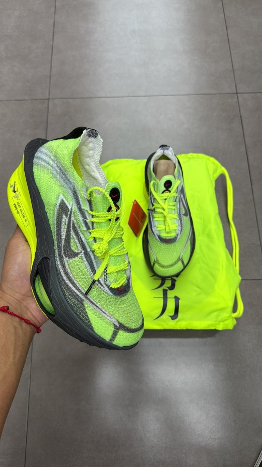 Nike Air Zoom Alphafly Next% 3 Ekiden Pack Volt — 40, Novo