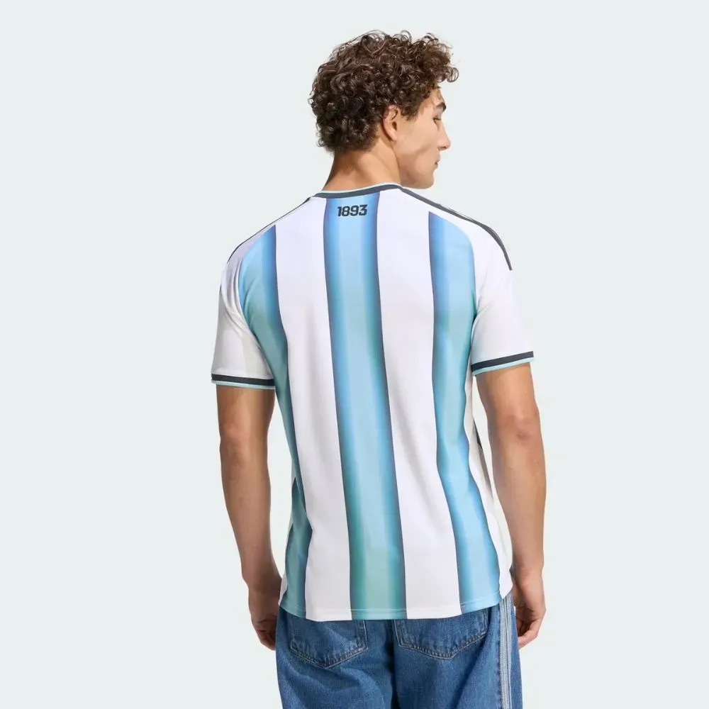 Imagem Camiseta adidas Argentina 26 I White Icey Blue Light Blue