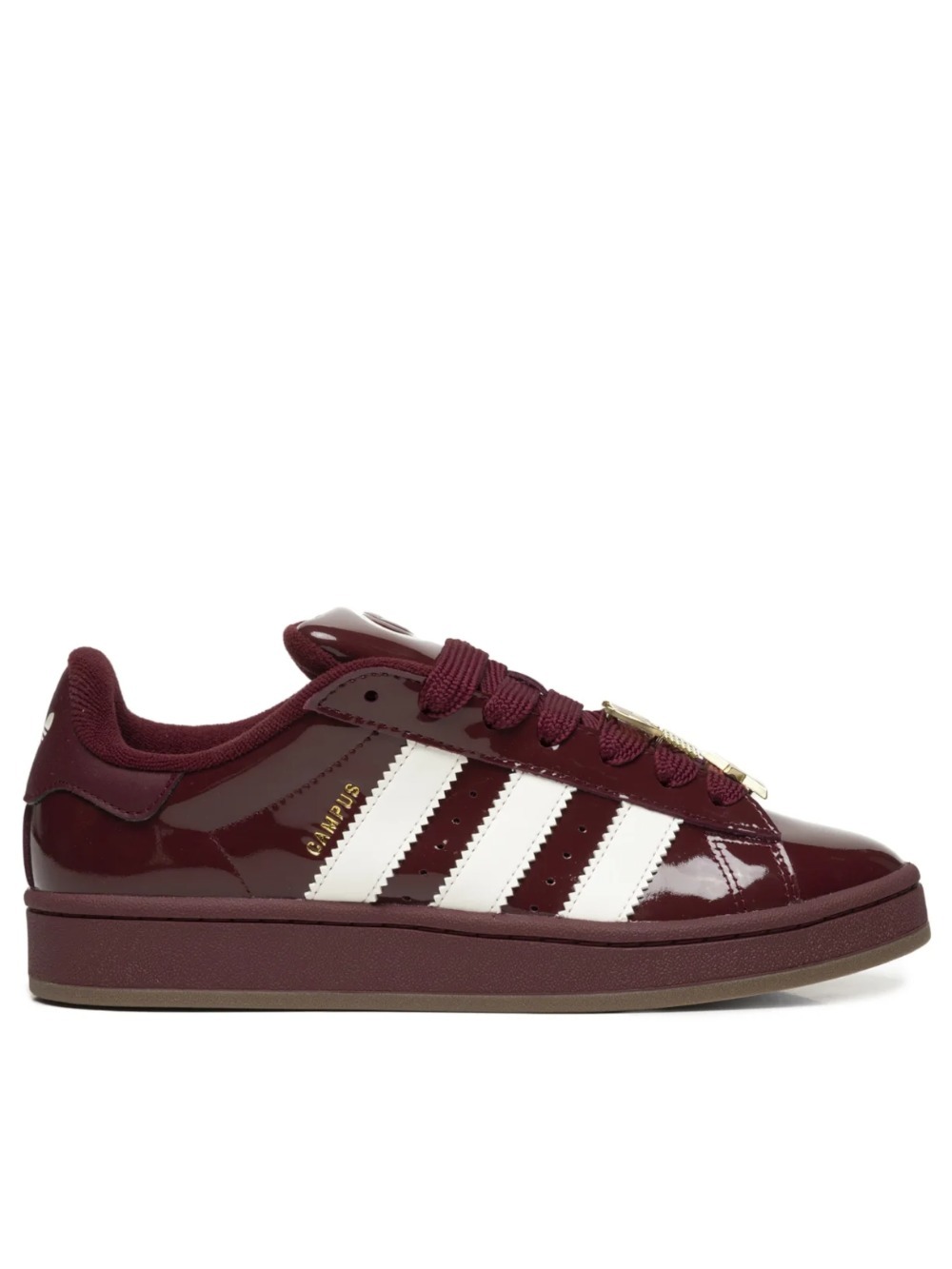 adidas Campus 00s Shadow Red Off White Gold Metallic — 34 / 35 / 36 / 37 / 38 / 39, Novo