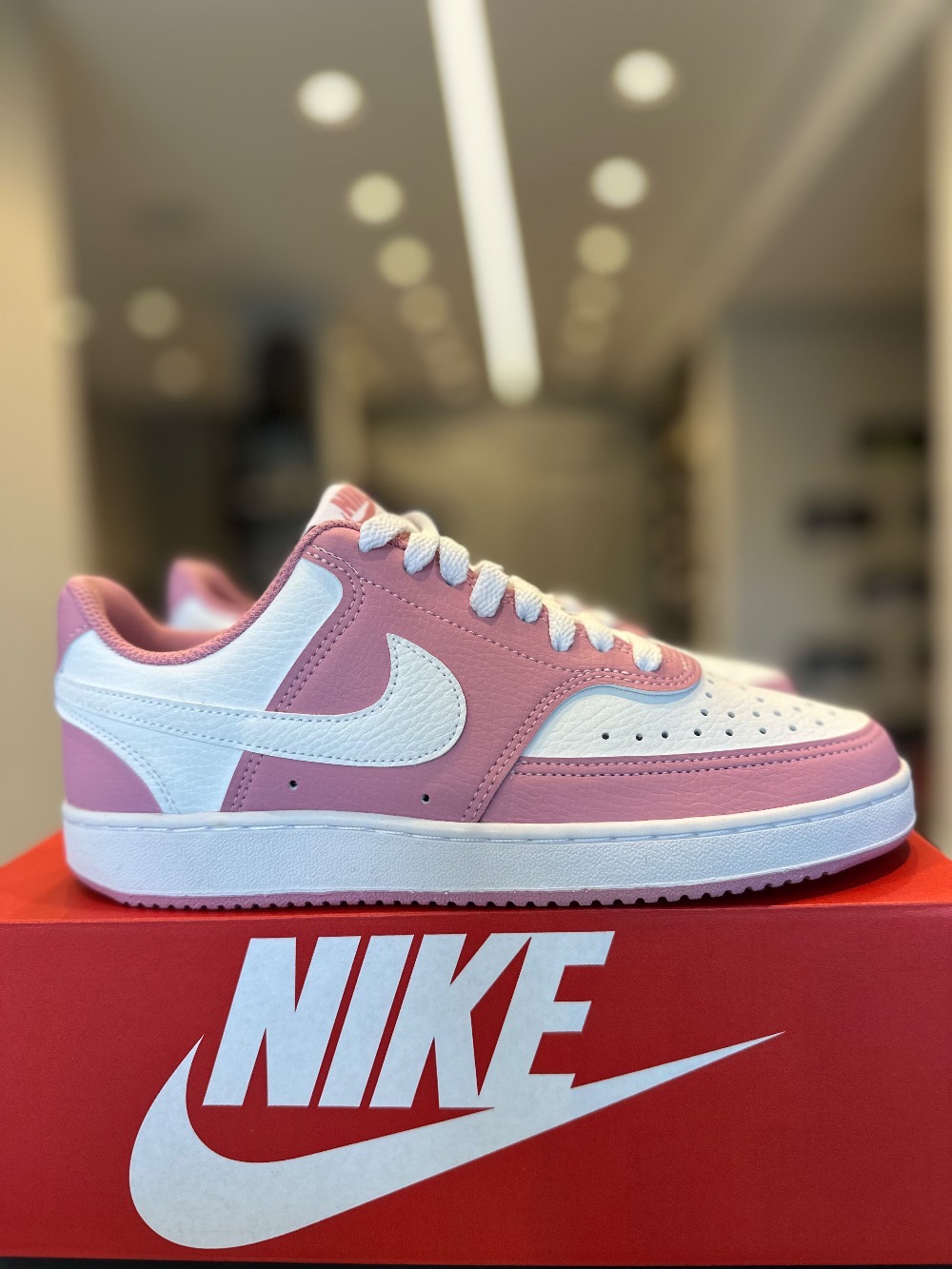Nike Court Vision Low Next Nature Elemental Pink White