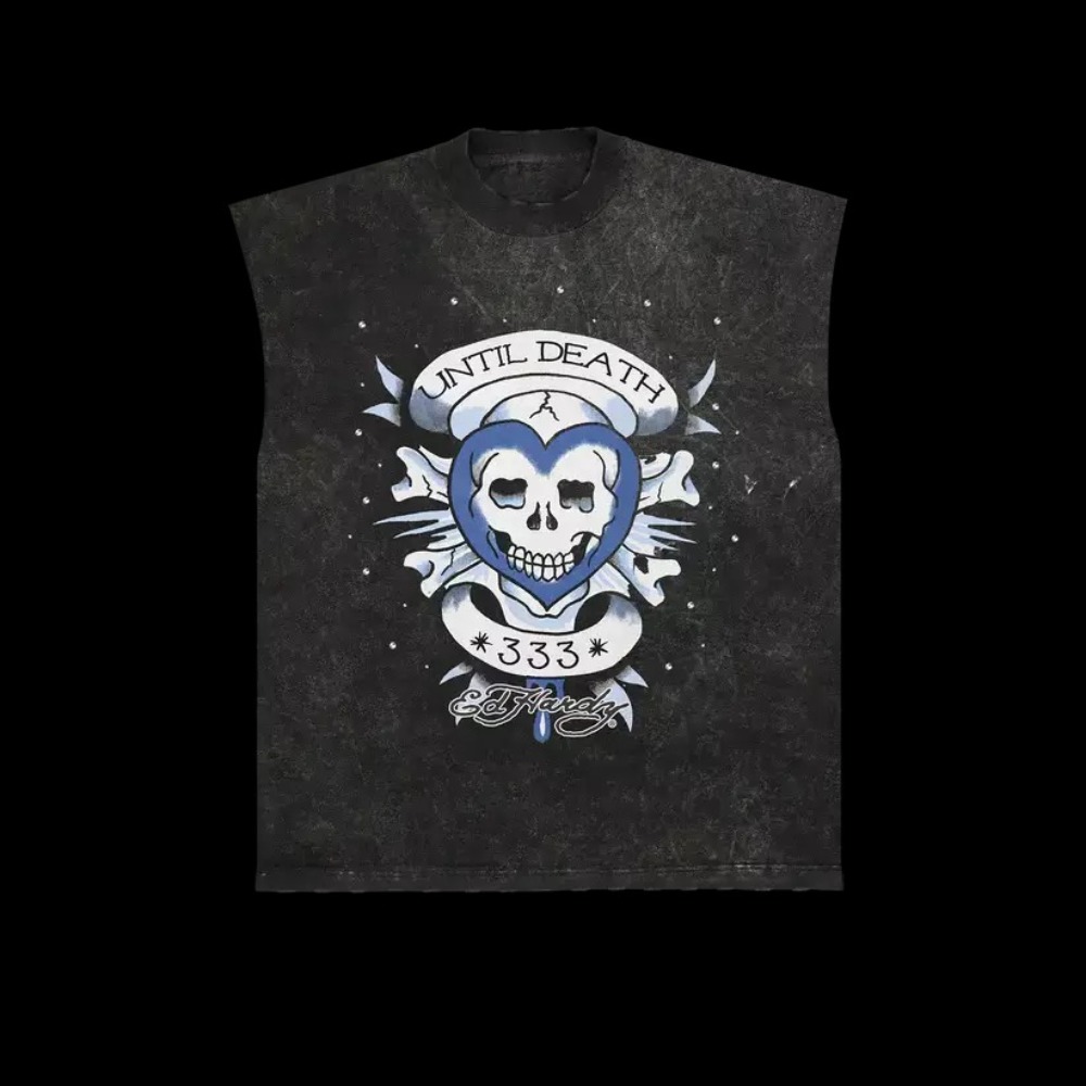 Matuê x Ed Hardy Regata Until Death Estonado — P, Novo