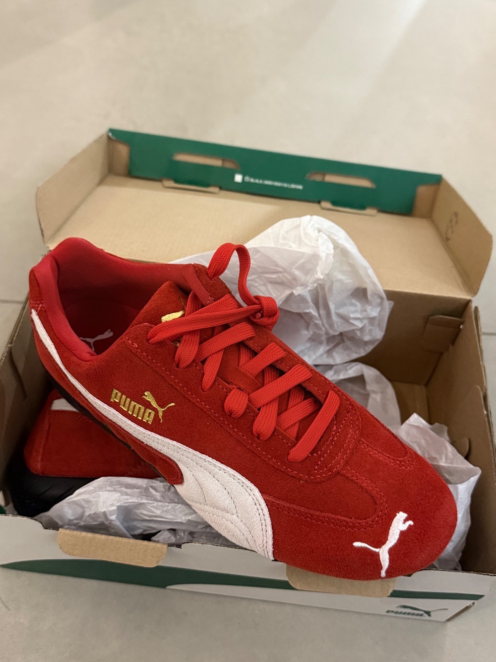Puma Speedcat Go For All Time Red White