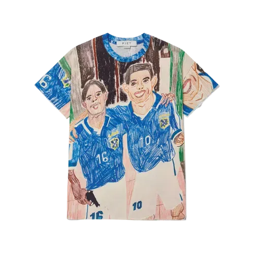 Camiseta Piet PY 97 Raw Edge