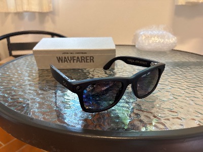 Ray Ban x Meta Óculos Wayfarer Black (Gen 1) - Droper