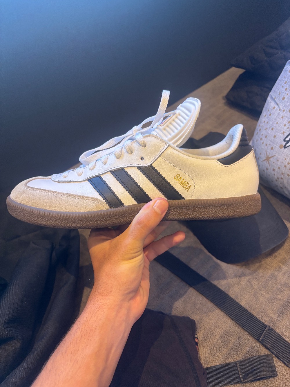 adidas Samba Classic Cloud White Black