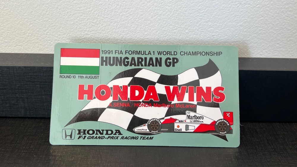 Adesivo Honda 91 Formula 1 Honda Wins