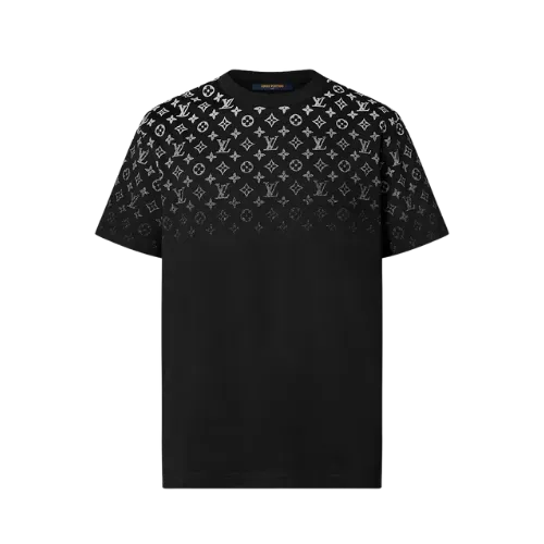Camiseta Louis Vuitton Algodão Degradé Black White