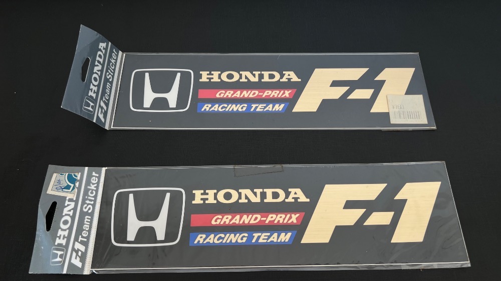 Adesivo Honda F1 Team Second Generation Black