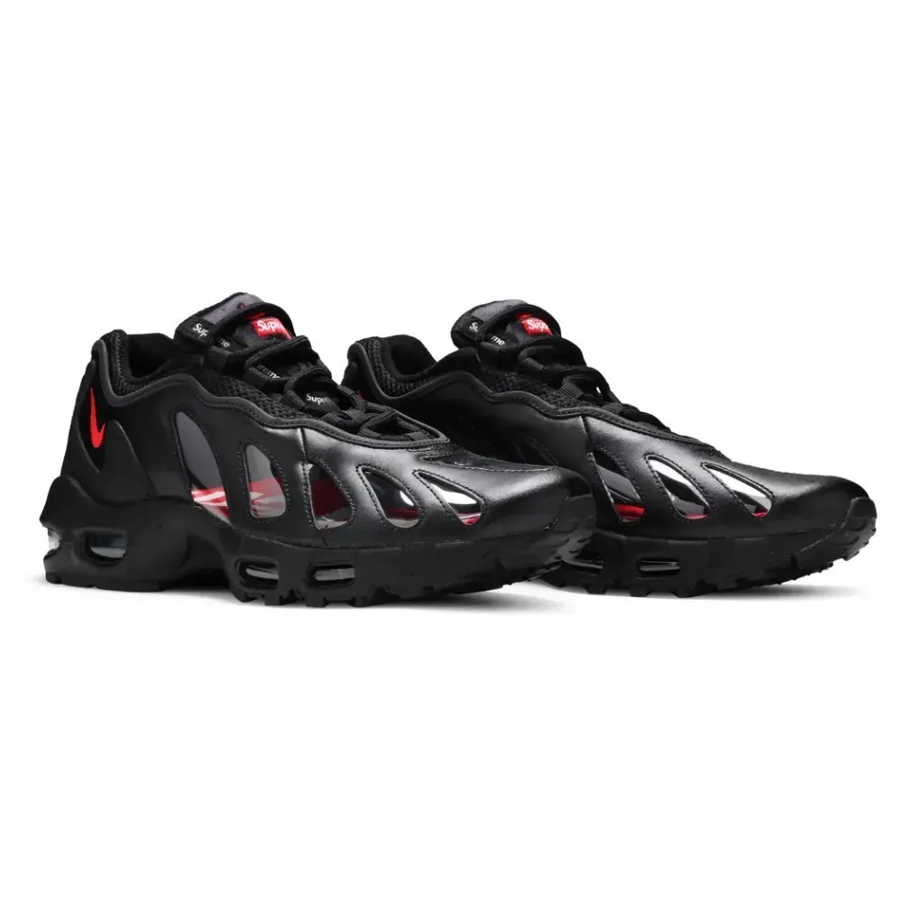 Supreme x Nike Air Max 96 Black — 37 / 37.5 / 38 / 39 / 40 / 42 / 42.5 / 43.5, Novo