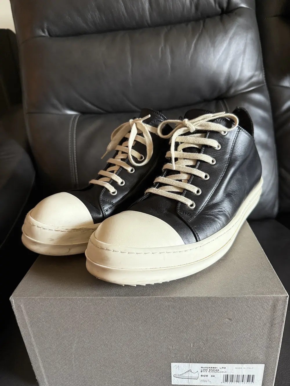 Rick Owens Mainline low top ramones