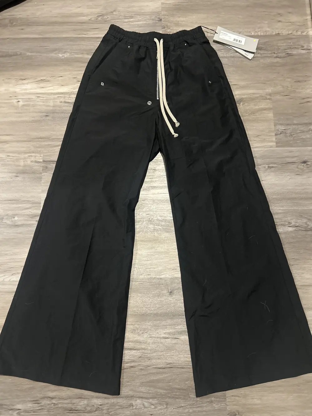Rick Owens Pants x Moncler Wide Belas