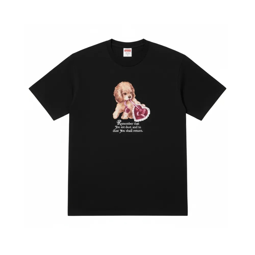 Camiseta Supreme Dust Black FW25-W17 — G, Novo
