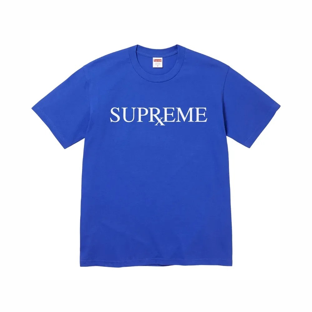 Camiseta Supreme RX Royal FW25-W17 — XG, Novo