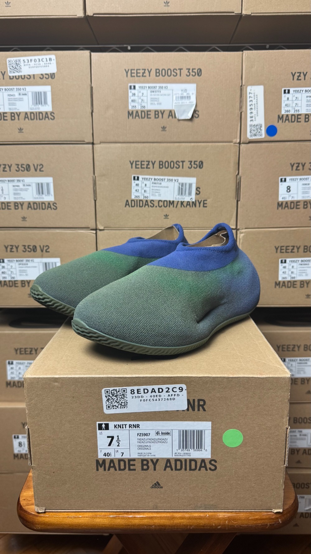 Yeezy Knit Runner Faded Azure