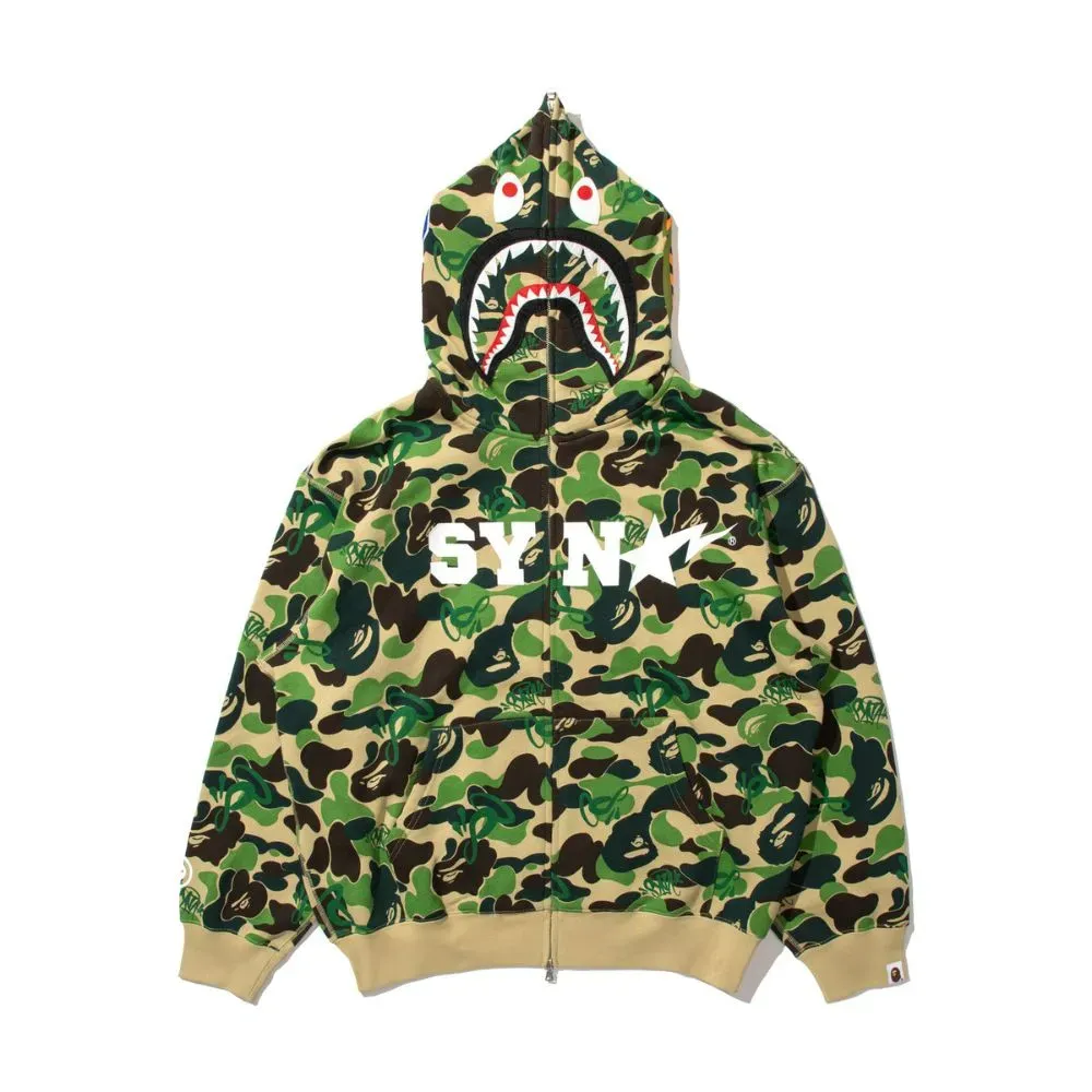 Spotify x SYNA By Central Cee x BAPE Jaqueta Shark Full Zip Green