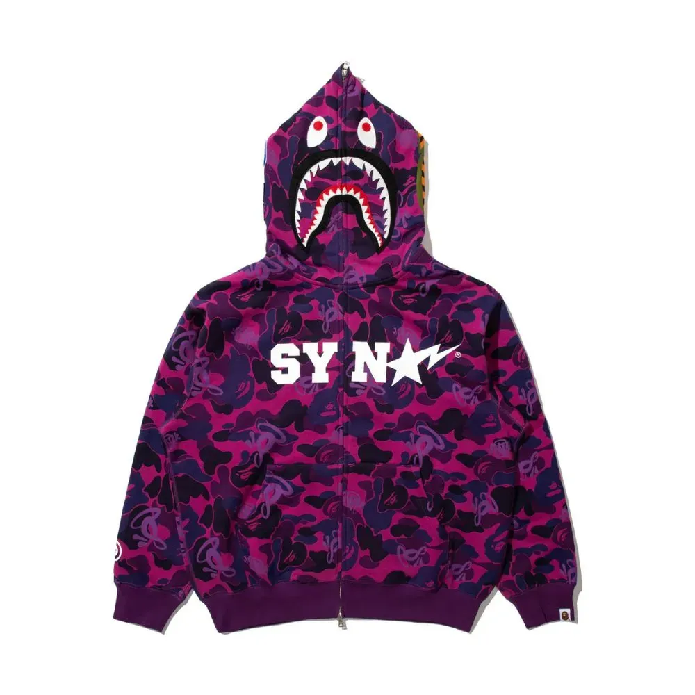 Spotify x SYNA By Central Cee x BAPE Jaqueta Shark Full Zip Purple