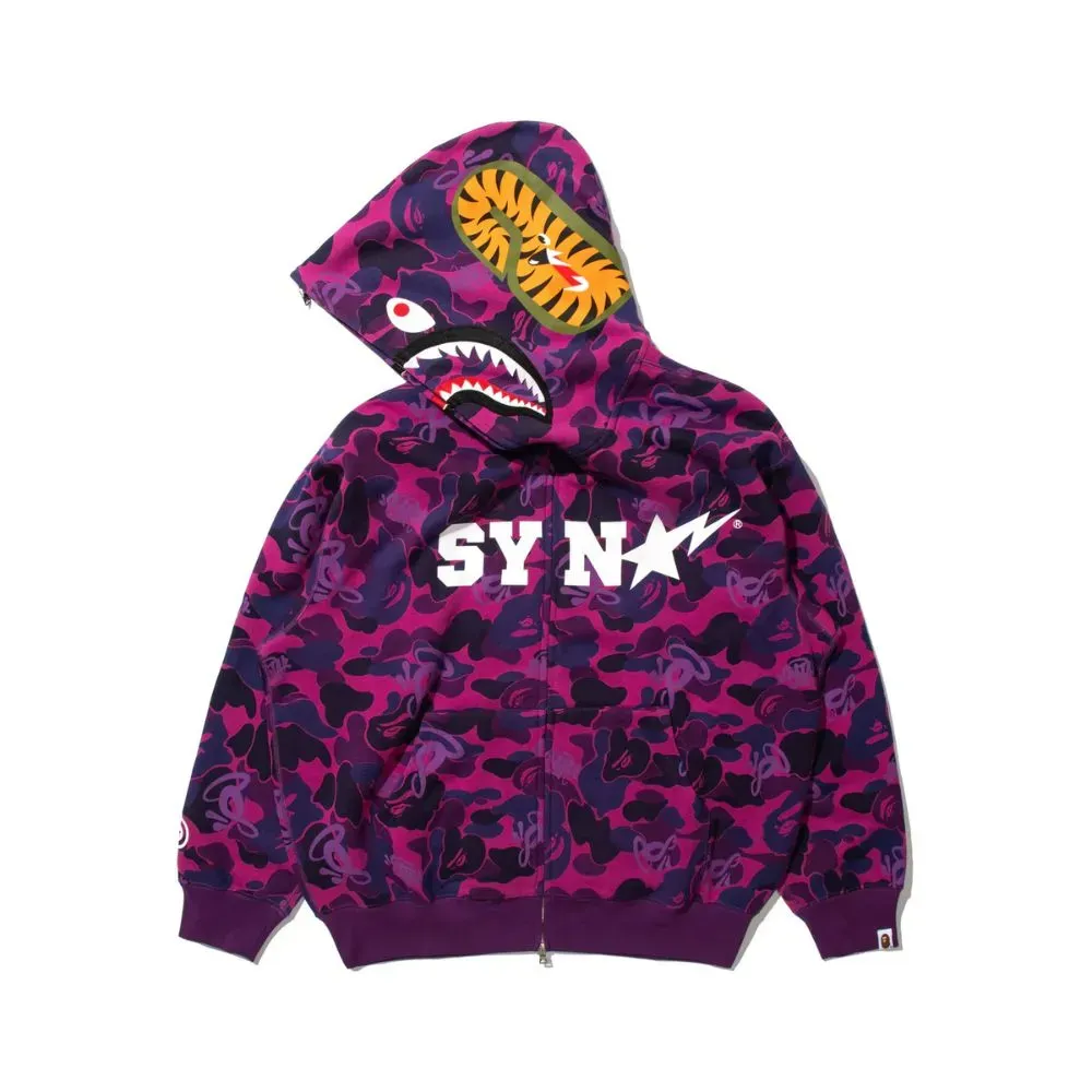 Spotify x SYNA By Central Cee x BAPE Jaqueta Shark Full Zip Purple