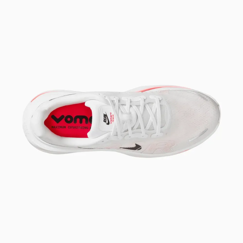 Nike Vomero Premium White Bright Crimson - Droper