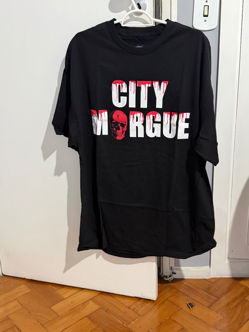 City Morgue x Vlone Camiseta Dogs Black