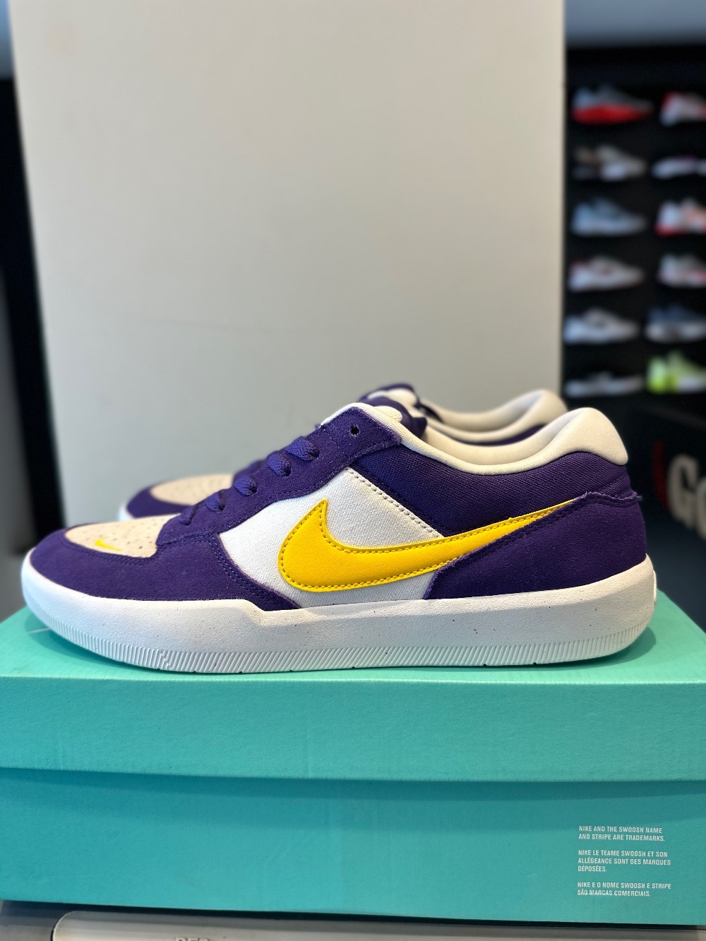 Nike SB Force 58 Court Purple Amarillo