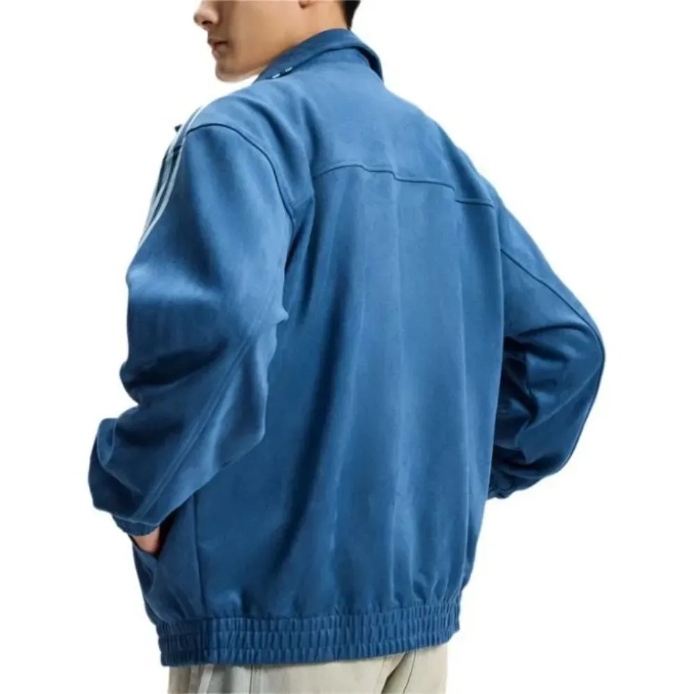 Jaqueta adidas New Chinese Style Track Top Deep Blue - Droper