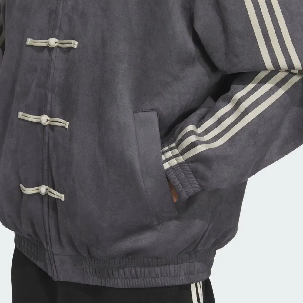 Jaqueta adidas New Chinese Style Track Top Grey Six - Droper