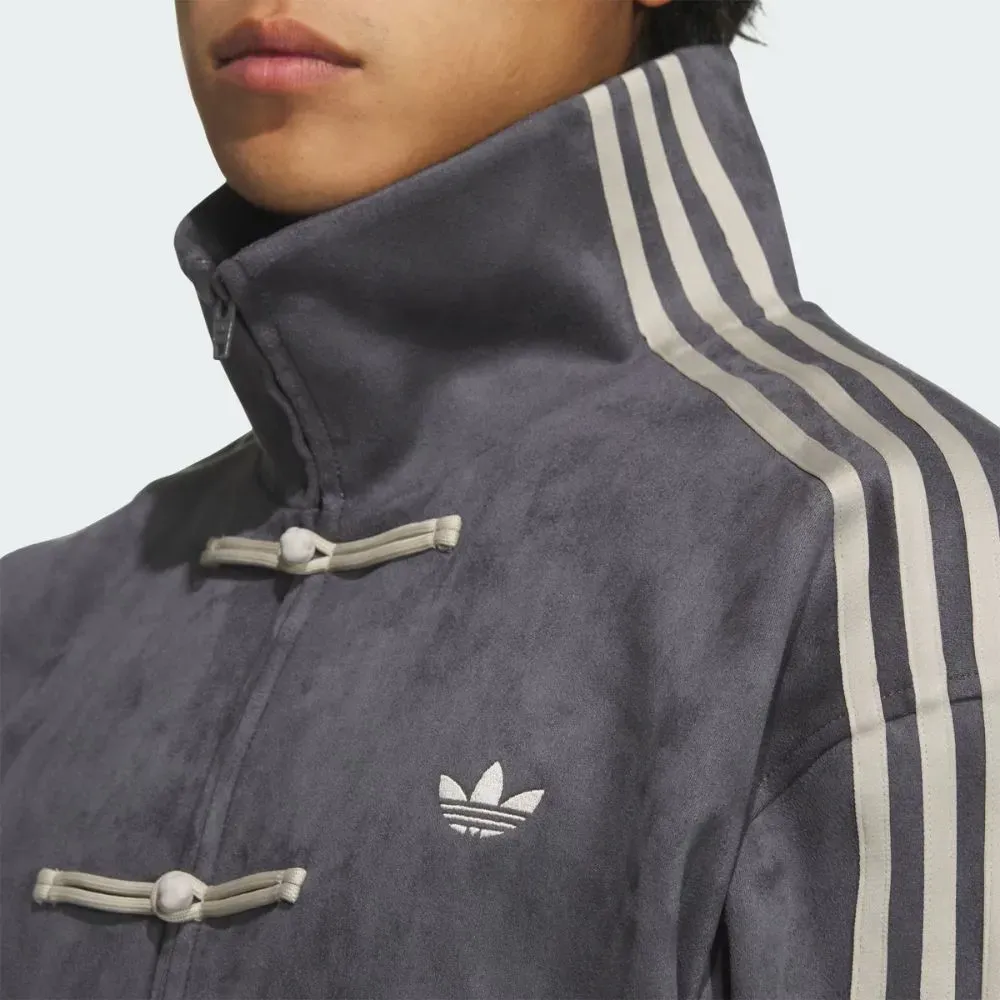 Jaqueta adidas New Chinese Style Track Top Grey Six - Droper
