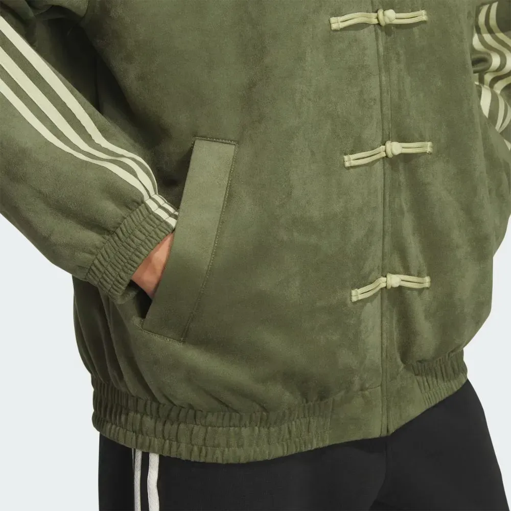 Jaqueta adidas New Chinese Style Track Top Focus Olive - Droper