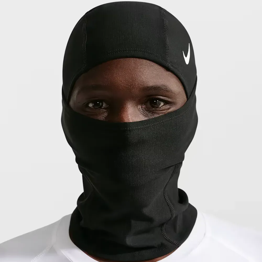 Balaclava Nike Pro Hyperwarm Black White - Droper