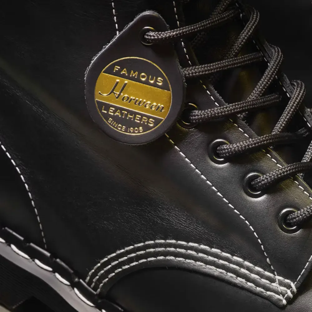 Horween Leather x Dr. Martens 1460 Pascal Black - Droper