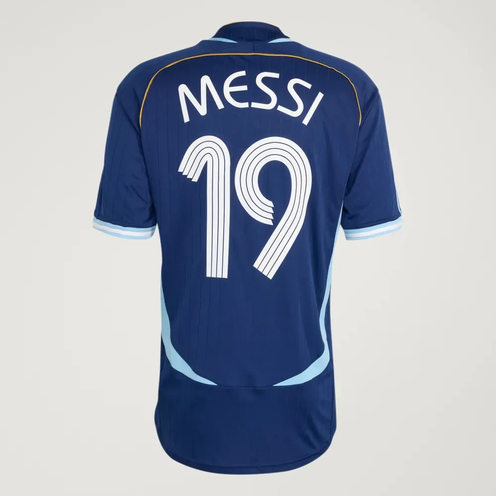 Imagem Camiseta adidas Argentina Away Jersey 2006 Messi Dark Blue