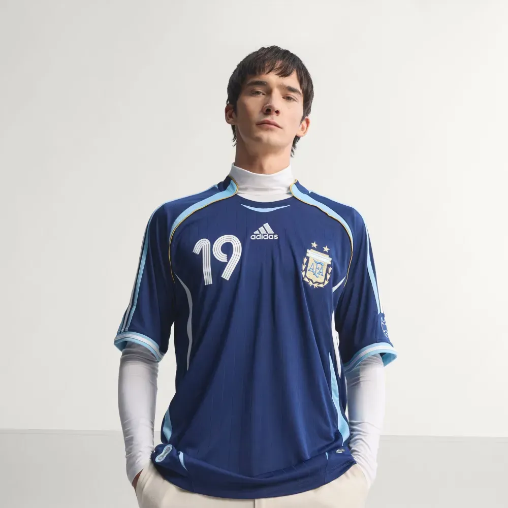 Imagem Camiseta adidas Argentina Away Jersey 2006 Messi Dark Blue