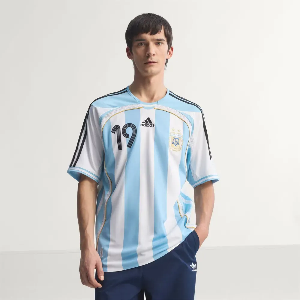 Imagem Camiseta adidas Argentina Home Jersey 2006 Messi White