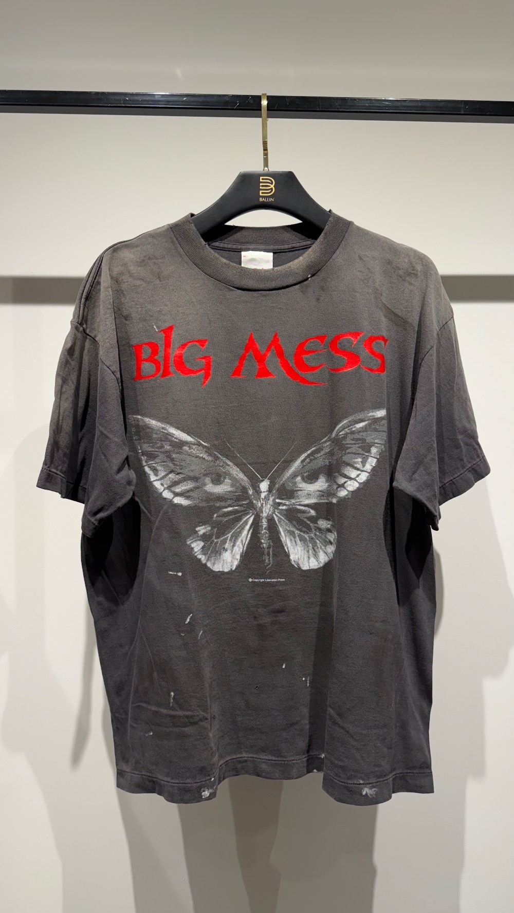 Camiseta Saint Mxxxxxx Big Mess Charcoal — M / G, Novo