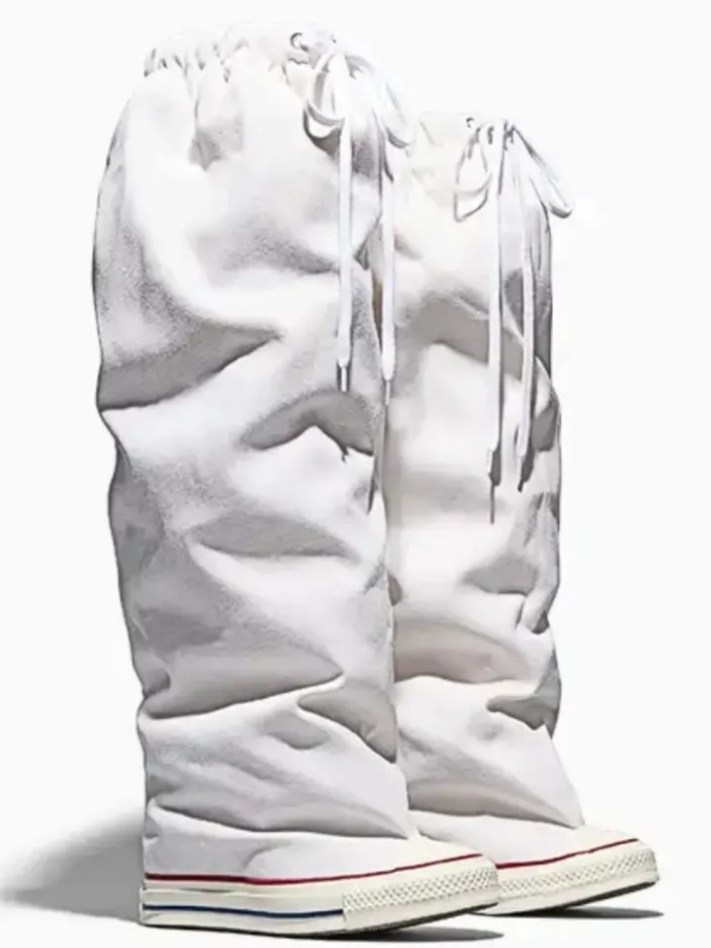 Vaquera x Converse Chuck Taylor All Star Xx-hi Slouch Wedge White — 34 / 35 / 37 / 33, Novo